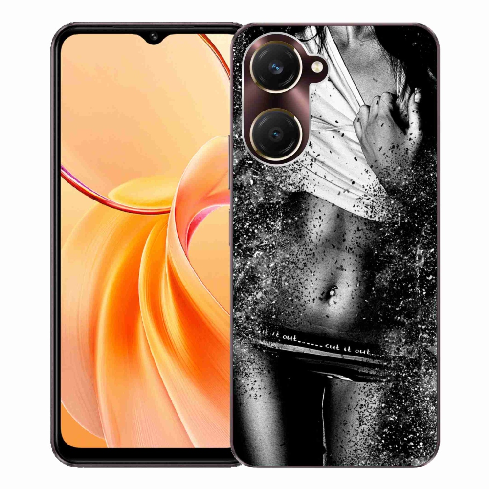 Gél borító mmCase a Vivo Y28s 5G-hez - szexi nő 1