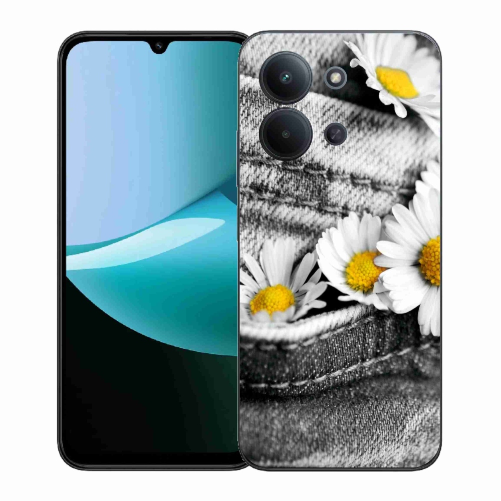 Gél borítás mmCase a Xiaomi Redmi 15C 4G (171mm)/Poco C85 4G (171mm) - százszorszépek számára