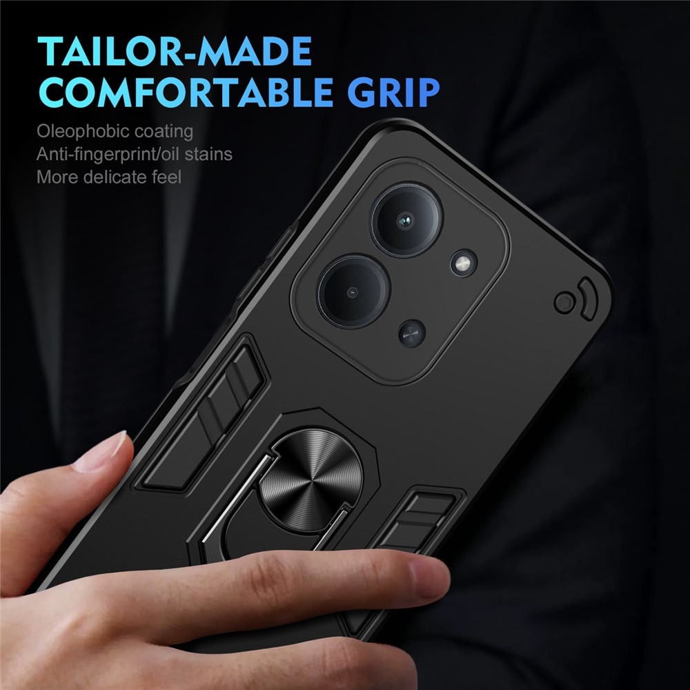 Defend tartós borító Xiaomi Redmi 15C 4G (171mm)/Poco C85 4G (171mm) - fekete