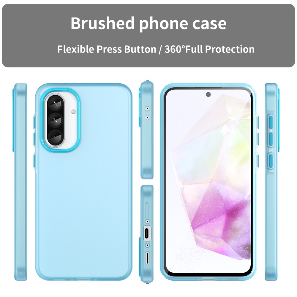 Candys matt zselés tok Samsung Galaxy A36 5G/A56 5G - világoskék színben