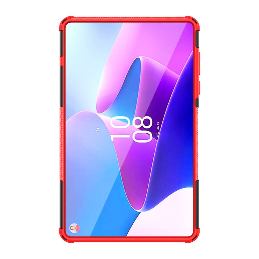 Rúgásálló hibrid borítás Lenovo Tab M8 4. generációs (2024) Lenovo Tab M8-hoz - piros
