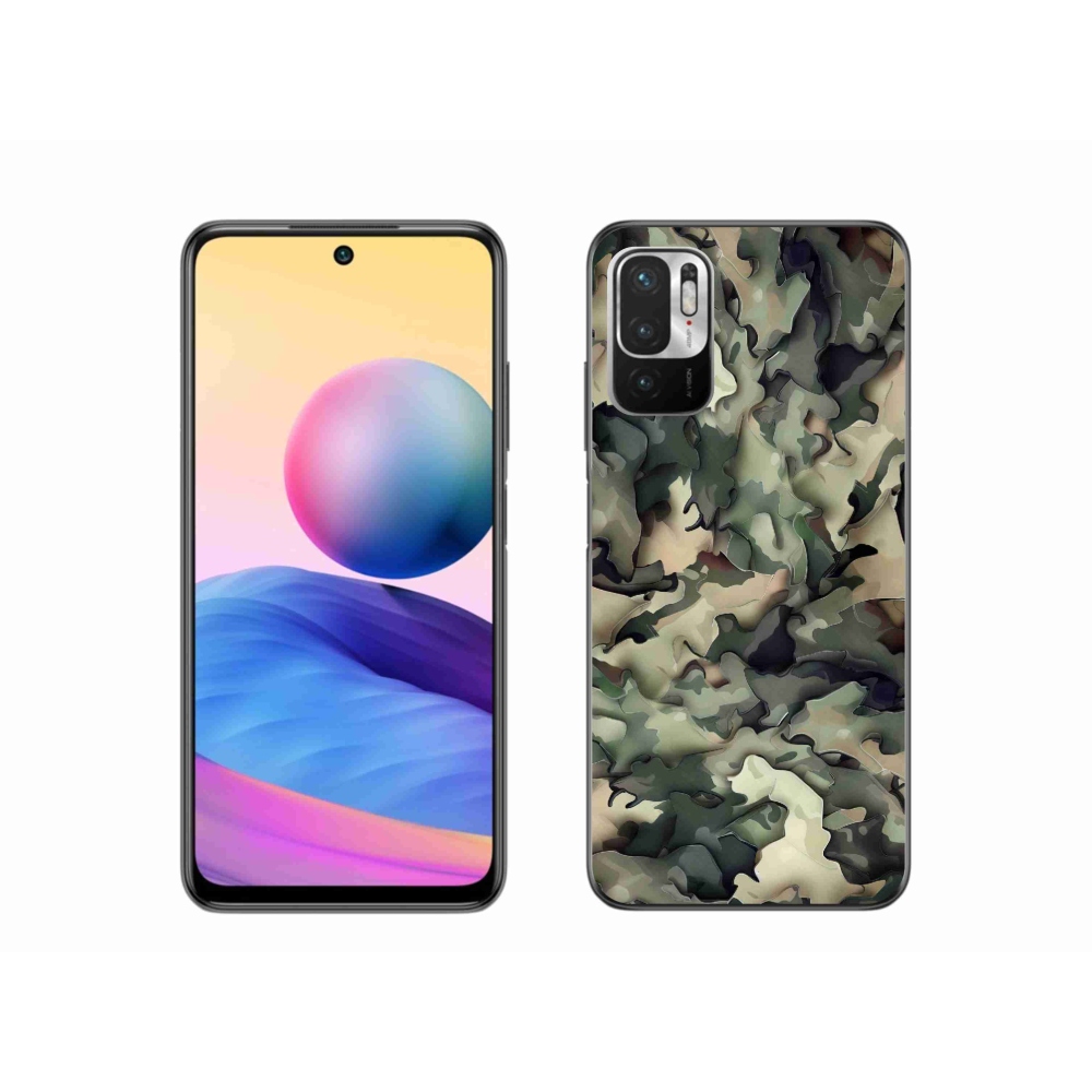 Gél borítás mmCase a Xiaomi Redmi Note 10 5G-hez - álcázott minta 9