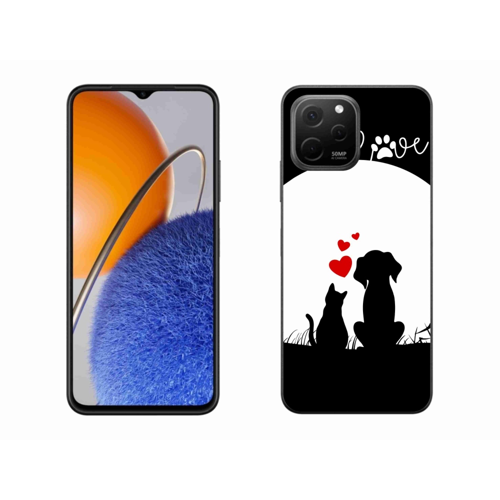 Gél tok mmCase a Huawei Nova Y61-hez - állati szeretet