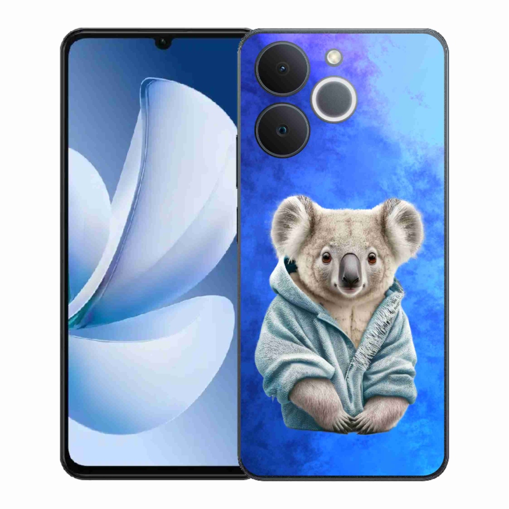 Gél borítás mmCase a Realme Note 70T készülékhez - koala pulóverben