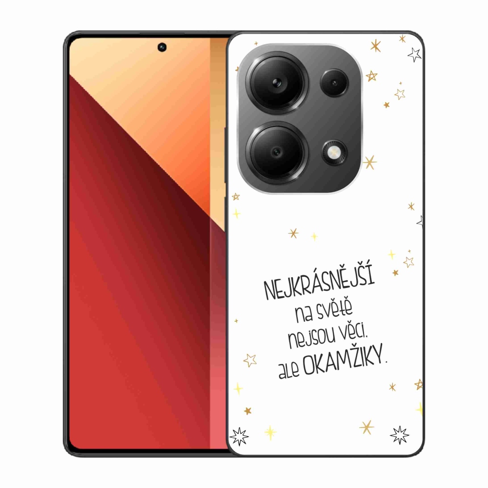 Gél borítás mmCase a Xiaomi Redmi Note 13 Pro 4G/Poco M6 Pro - idézem 4 fehér háttérrel