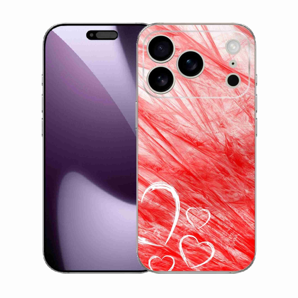 Gél védőburkolat mmCase iPhone 17 Pro készülékhez - szív