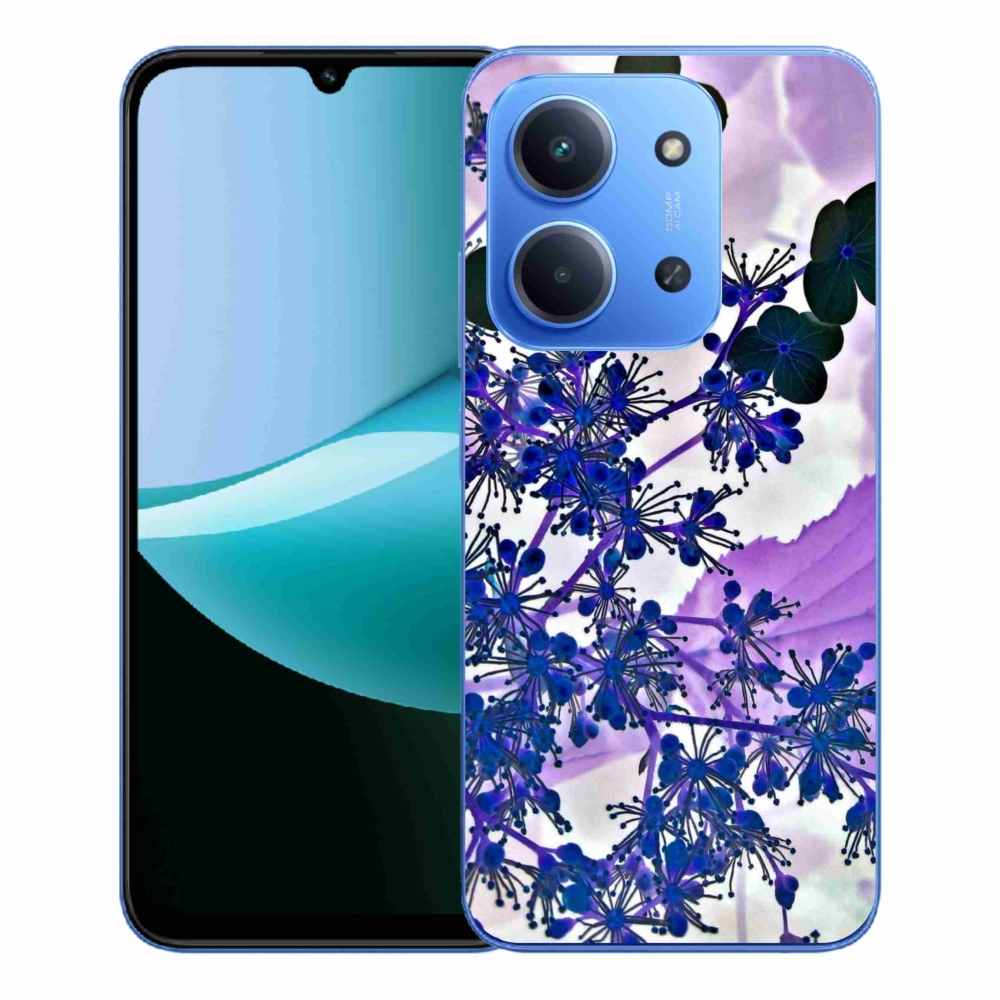 Gél borítás mmCase a Xiaomi Redmi 15C 4G/5G (173mm) - hortenzia virághoz