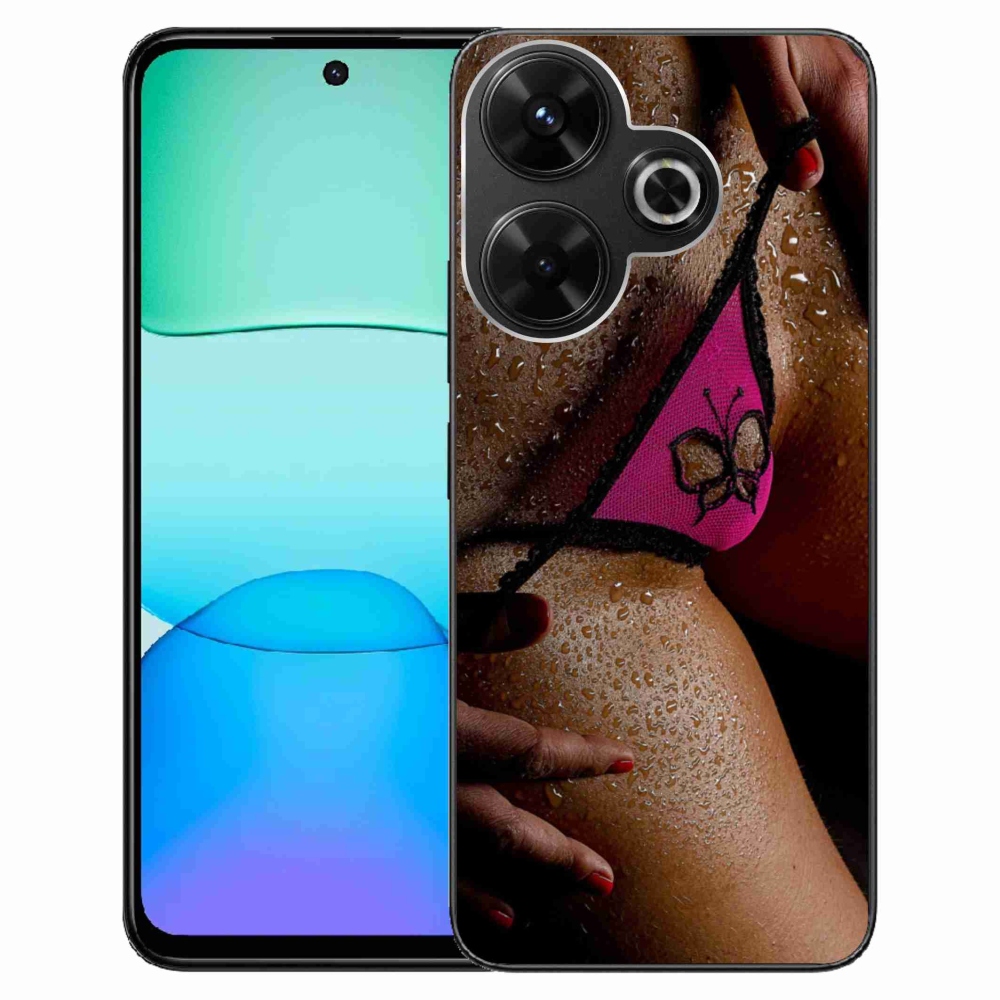 Gél borítás mmCase a Xiaomi Redmi 13 4G/Poco M6 4G - szexi nőhöz