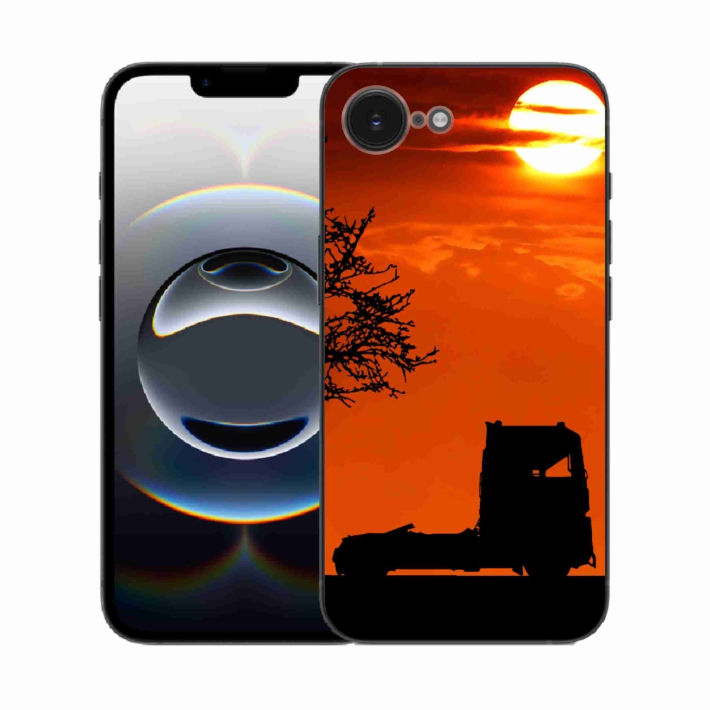 Zselés borítás mmCase iPhone 16e készülékhez - teherautó 3