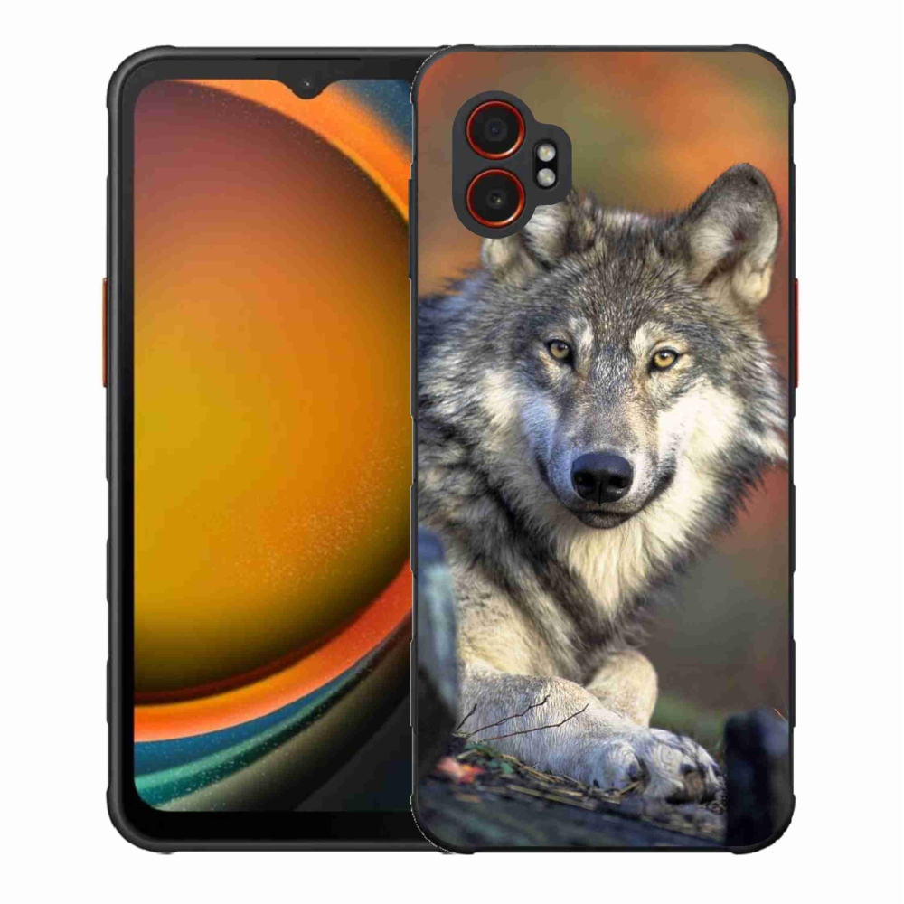 Zselés borítás mmCase Samsung Galaxy Xcover 7 Pro - farkas