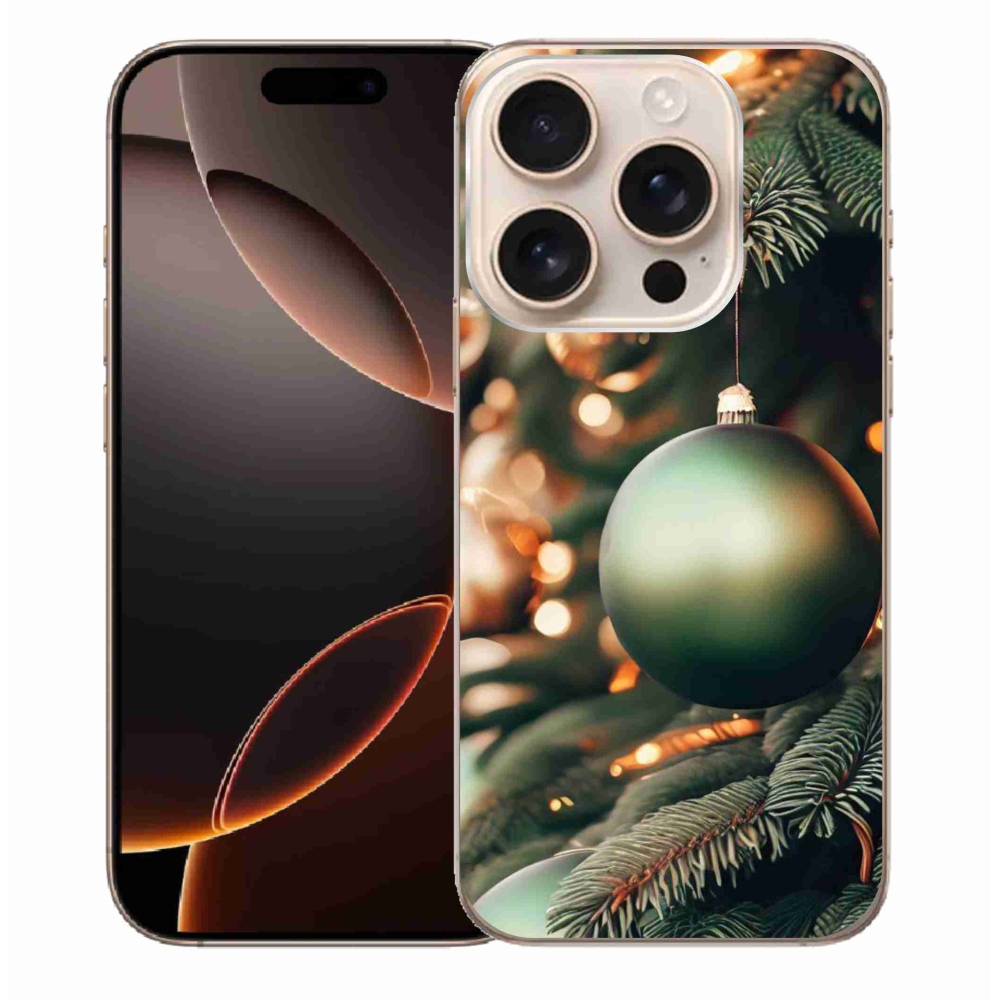 Gél borítás mmCase iPhone 16 Pro Max készülékhez - karácsonyi dekorációk 1