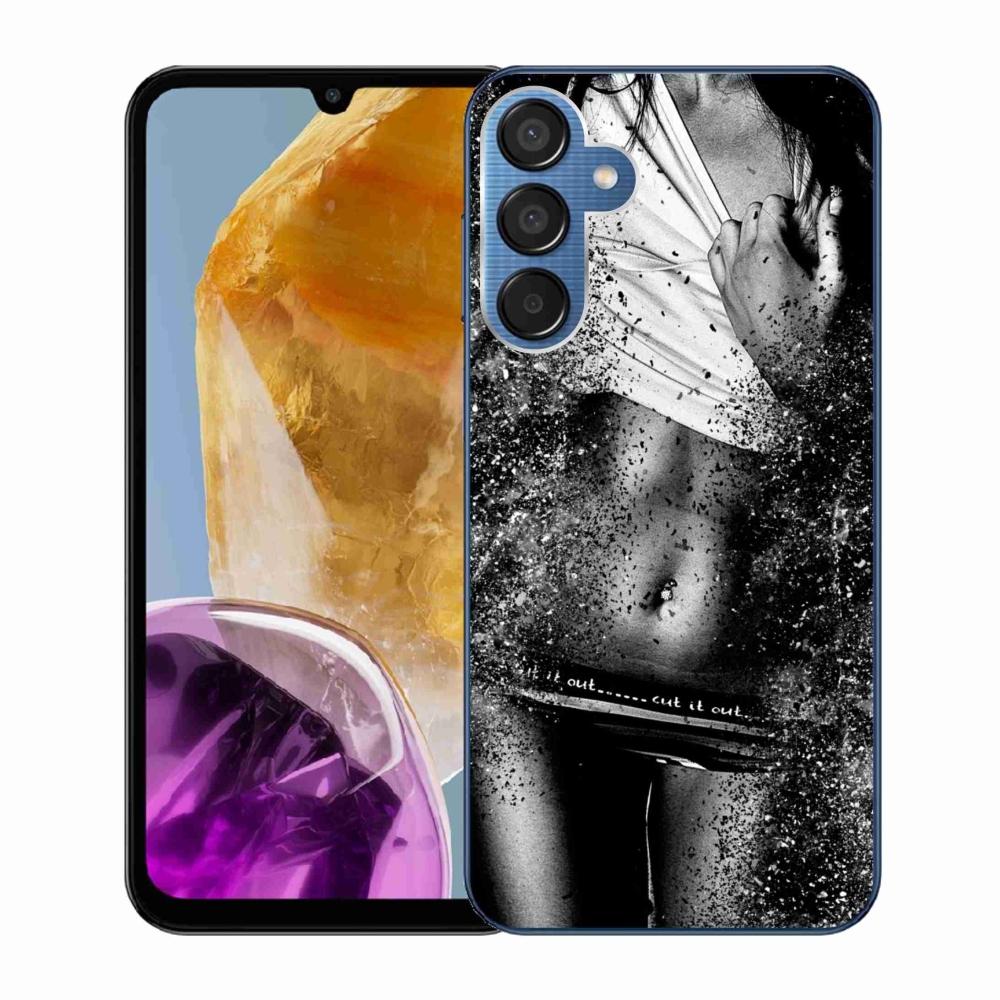 Gél borítás mmCase Samsung Galaxy M15 5G - szexi nő 1