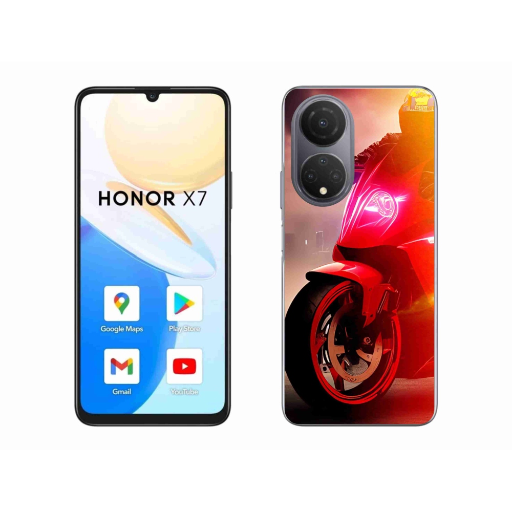 Zselés borítás mmCase a Honor X7-hez - motorkerékpár