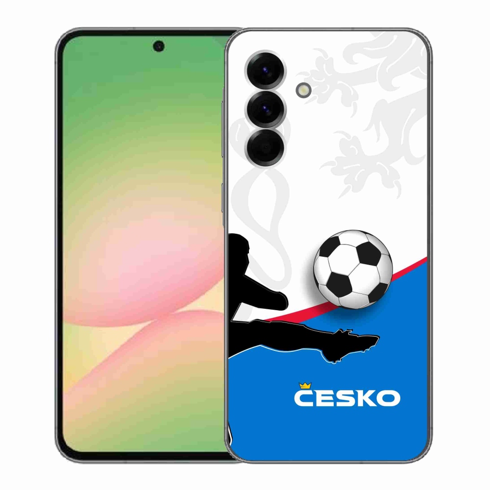 Gél borítás mmCase Samsung Galaxy A56 5G - futball Csehország 3