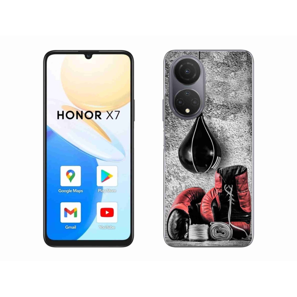 Gél borítás mmCase a Honor X7-hez - bokszzsák és kesztyűk