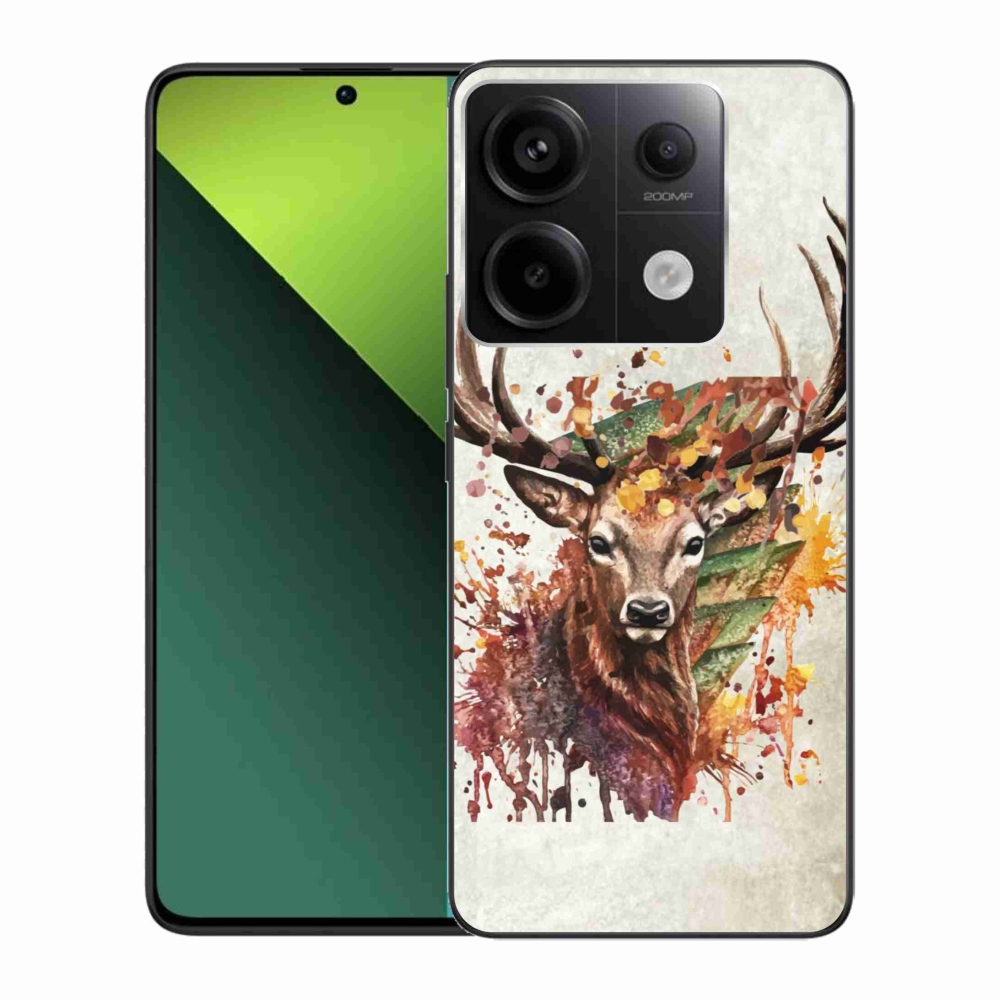 Gél tok mmCase a Xiaomi Redmi Note 13 Pro 5G/Poco X6 5G számára - szarvas 1