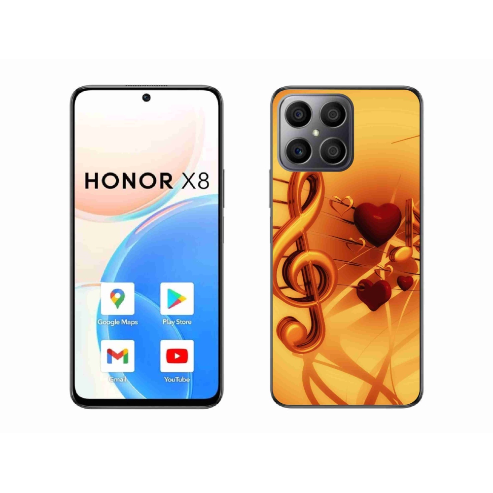 Gél borítás mmCase a Honor X8-hoz - jegyzetek