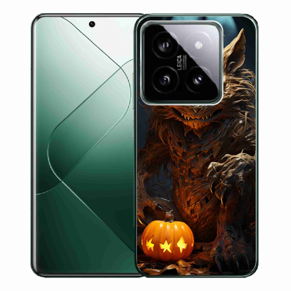 Gél borítás mmCase a Xiaomi 14 Pro-hoz - Halloween szörnyeteg