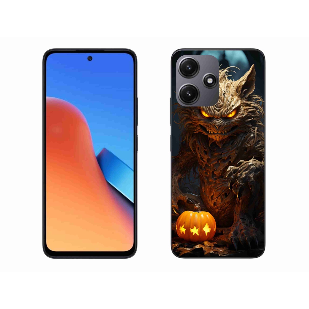 Gél borítás mmCase a Xiaomi Redmi 12 5G számára - Halloween szörnyeteg