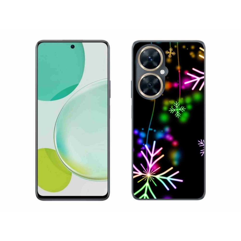 Gél borítás mmCase a Huawei Nova 11i - színes pelyhekkel