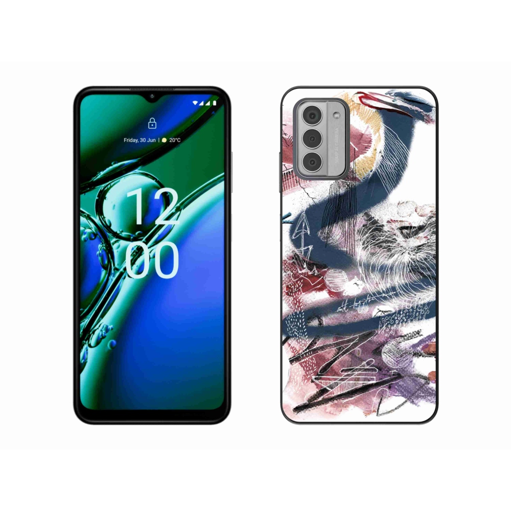 Zselés borítás mmCase a Nokia G42 készülékhez - absztrakt motívum 28