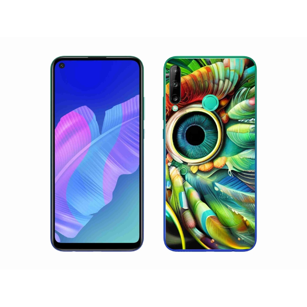 Gél borítás mmCase a Huawei P40 Lite E számára - absztrakt motívum 18