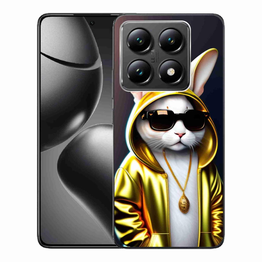 Gél borítás mmCase a Xiaomi 14T számára - cat boss