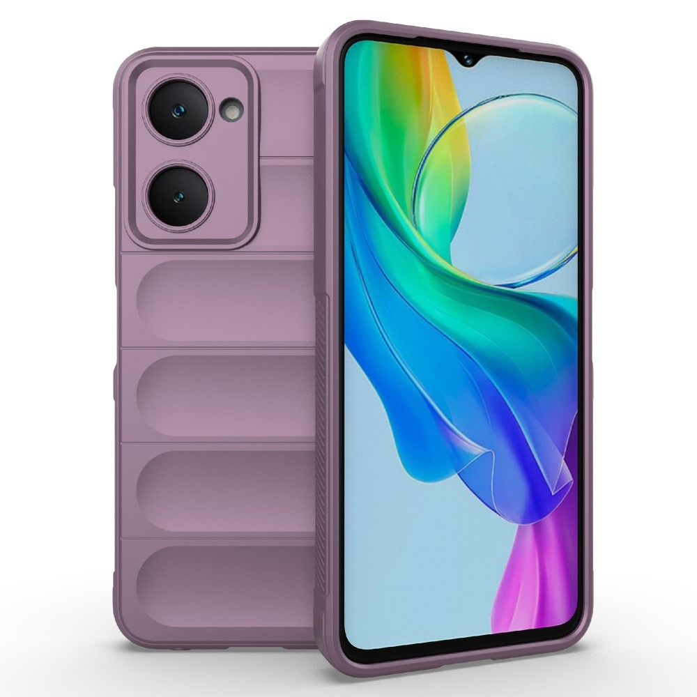 Rugg tartós gél tok a Vivo Y28s 5G készülékhez - világos lila