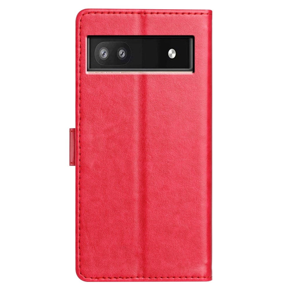 Rögök könyv tok Google Pixel 9a - rózsa