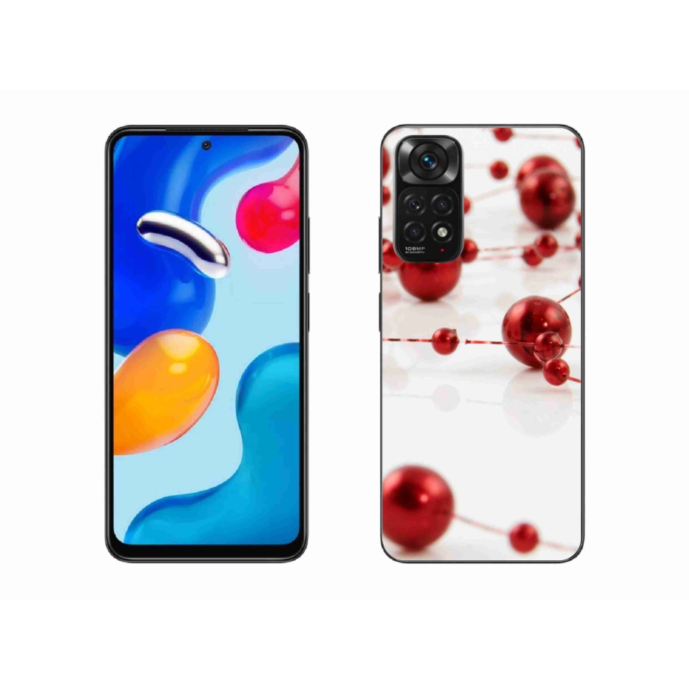 Gél borítás mmCase a Xiaomi Redmi Note 11 4G-hez - karácsonyi lánc