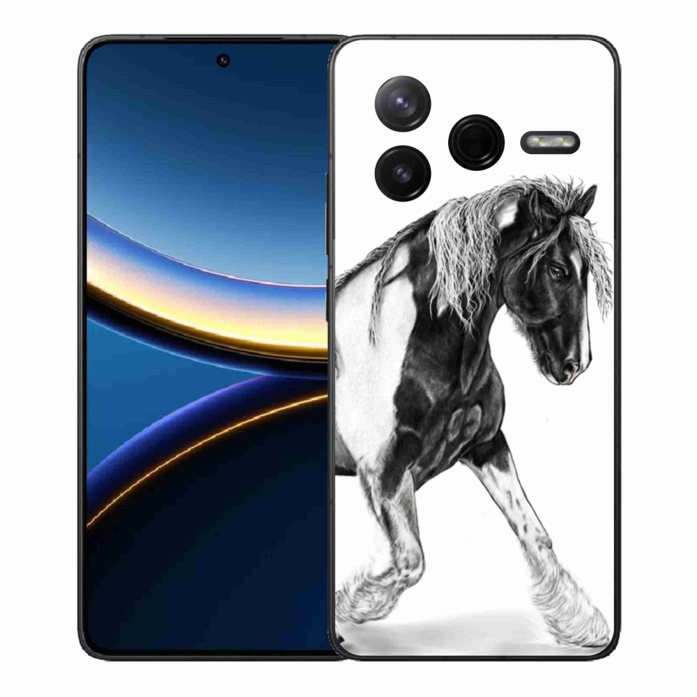 Gél borítás mmCase a Xiaomi Poco F7 Pro számára - ló