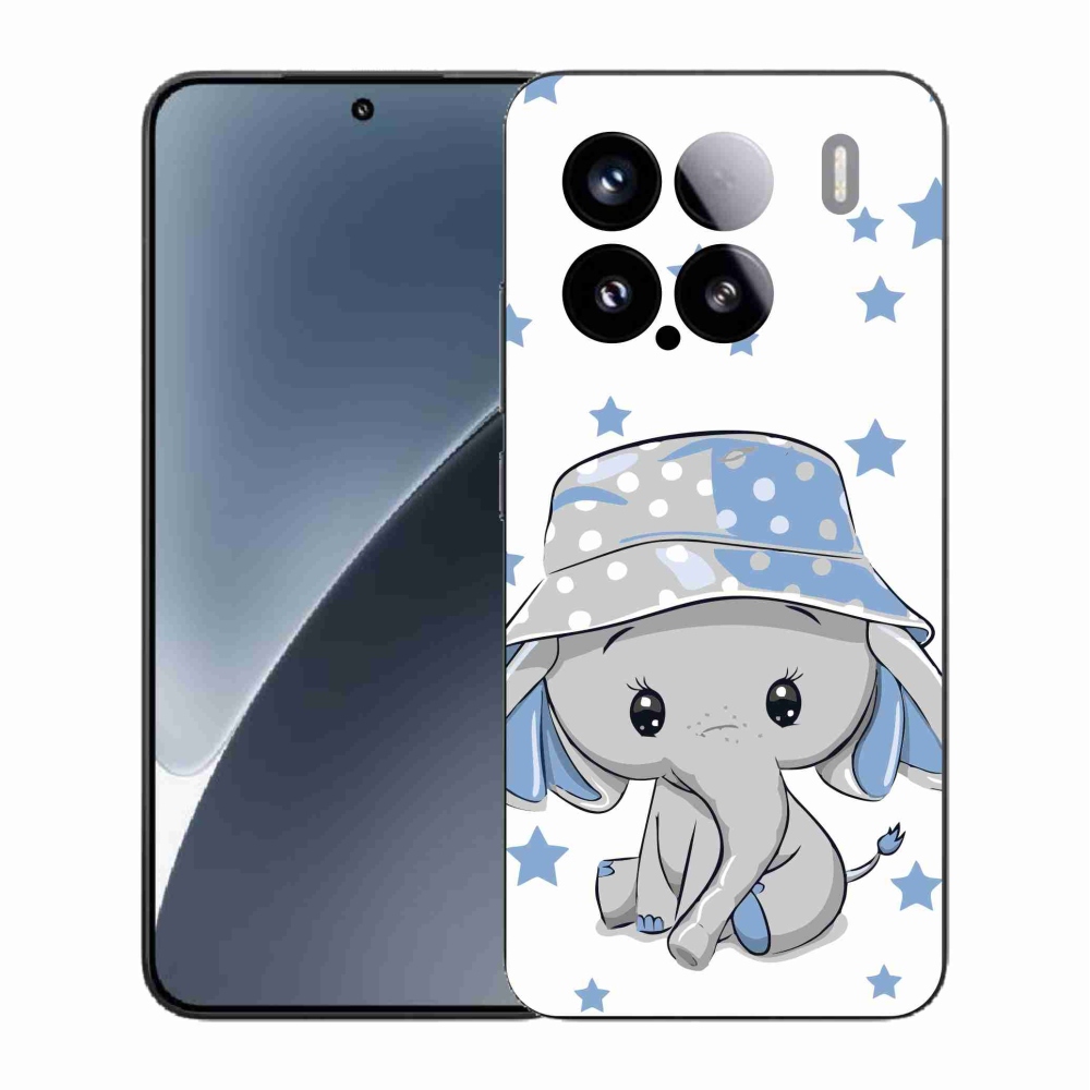 Gél borítás mmCase a Xiaomi 15-öshöz - kék elefánt