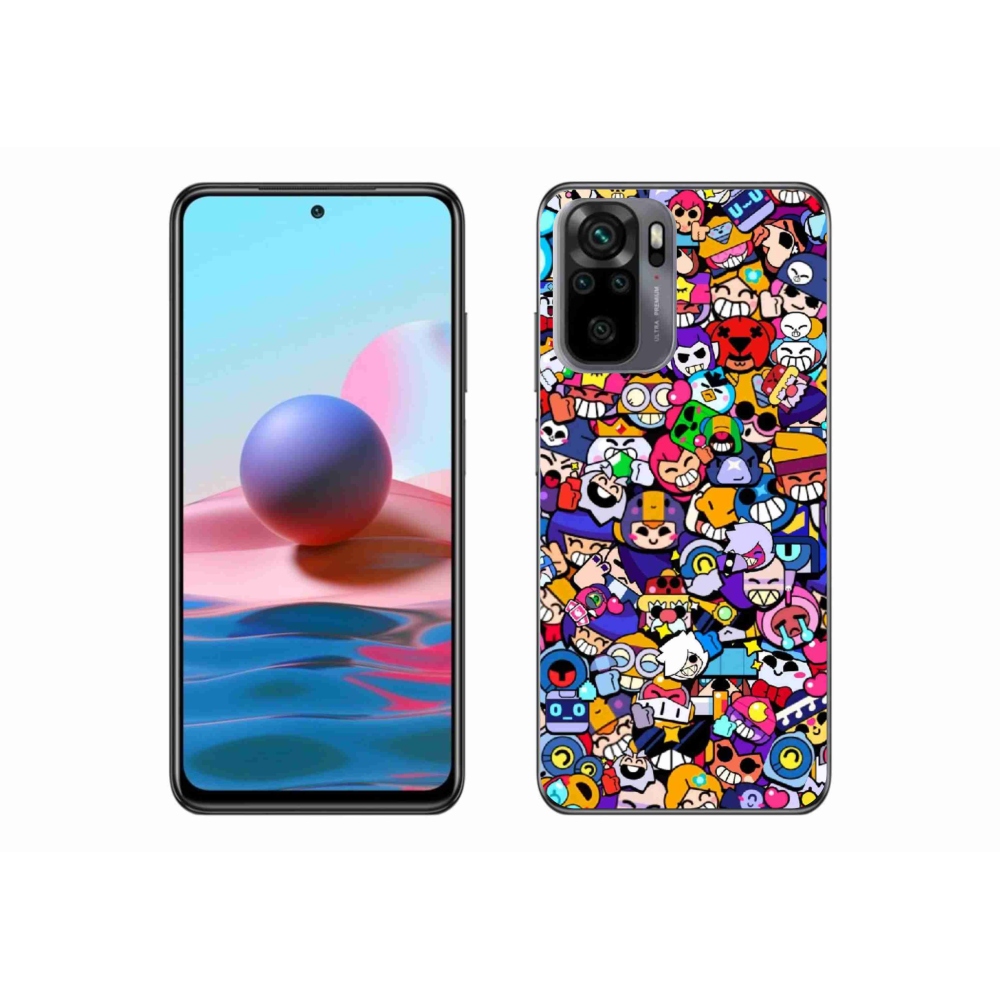 Gél borítás mmCase a Xiaomi Redmi Note 10 4G-hez - brawl stars 2