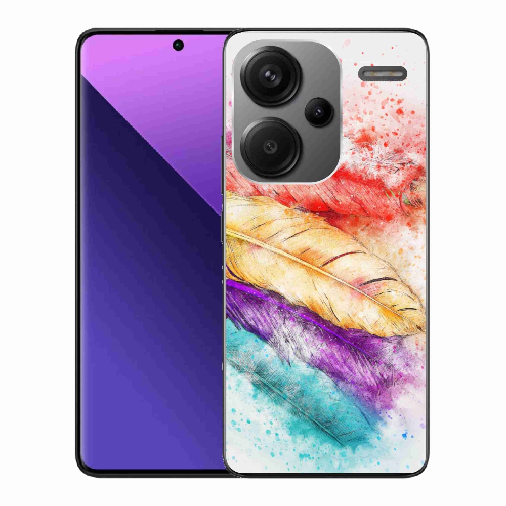 Gél borítás mmCase a Xiaomi Redmi Note 13 Pro+ 5G - színes tollhoz