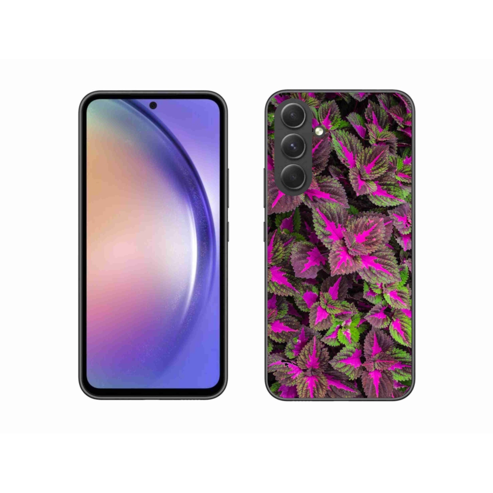 Gél borító mmCase Samsung Galaxy A54 5G - virágok 10