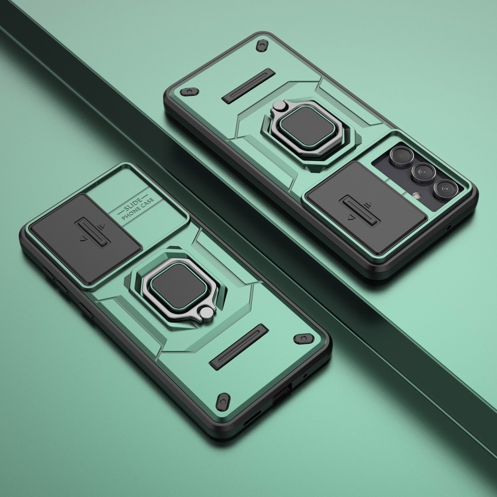 Lencseálló borítás a Samsung Galaxy M55 5G készülékre - zöld