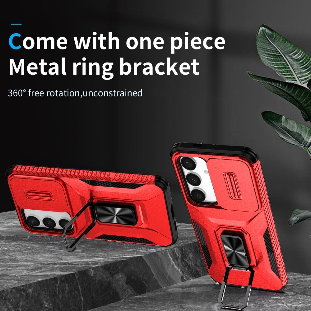 Csúszásálló borítás Samsung Galaxy S24+/S25+ készülékhez - piros