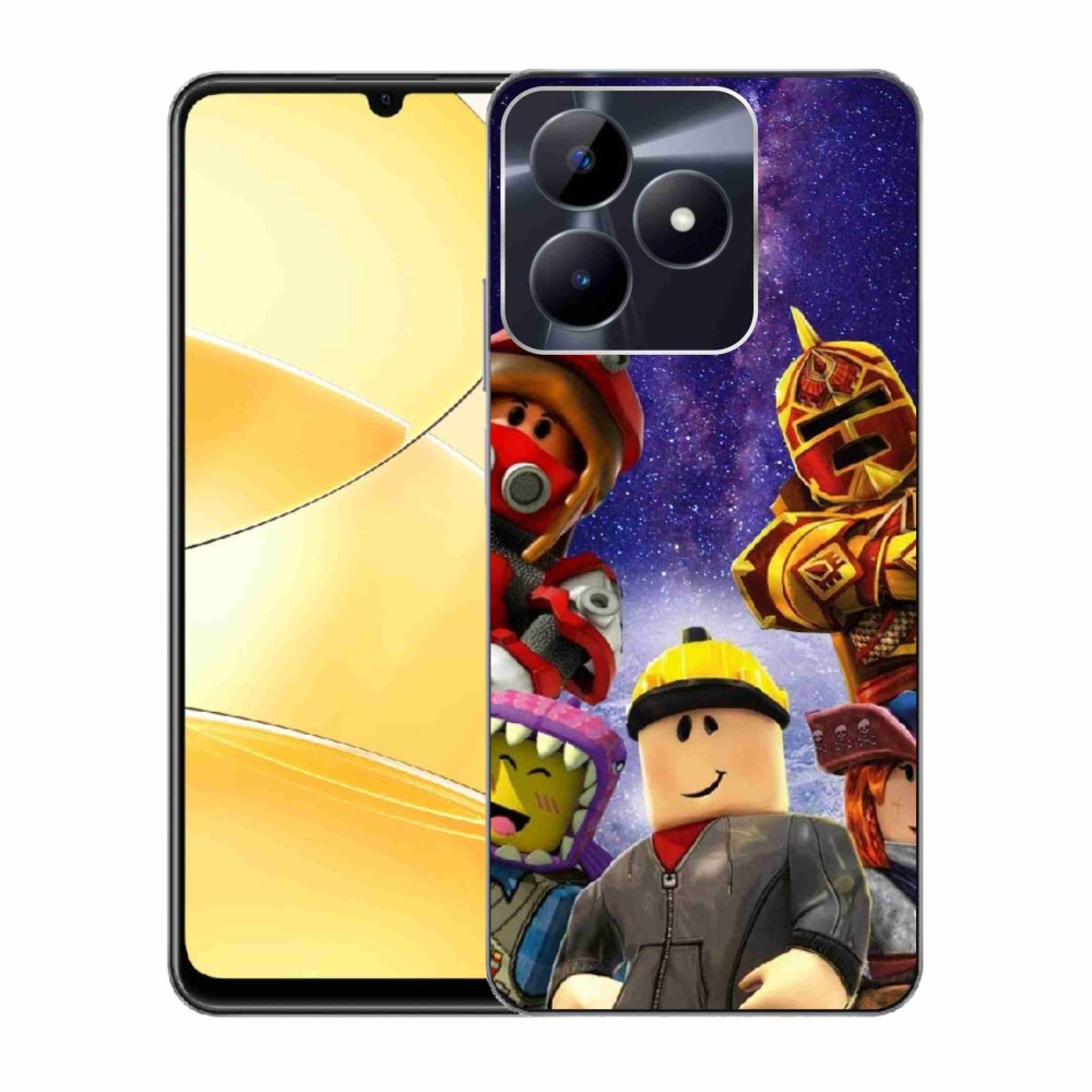 Zselés borító mmCase a Realme C51/C53 készülékhez - roblox 3