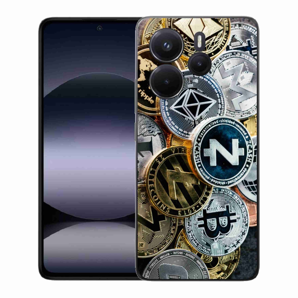 Gél borítás mmCase a Xiaomi Redmi Note 14-hez - kriptovaluták