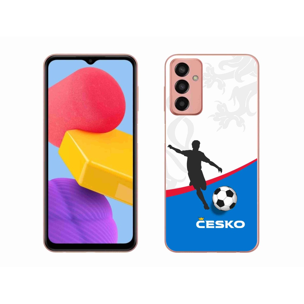 Gél borítás mmCase Samsung Galaxy M13 - futball Csehország 1