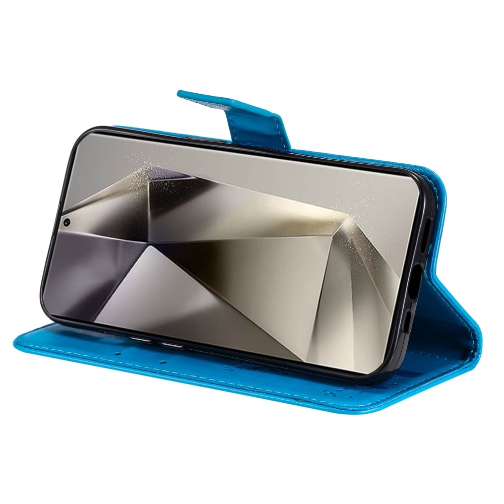 Fák könyve tok Samsung Galaxy S25 Ultra - kék