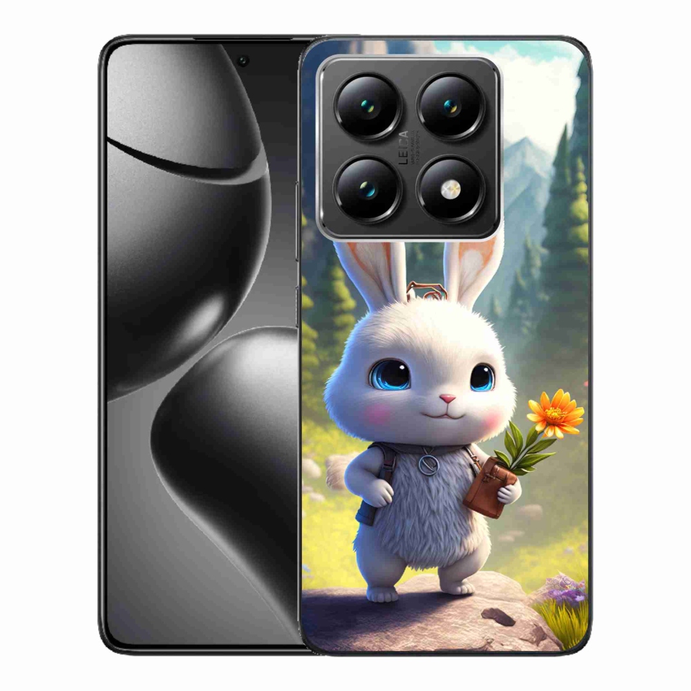 Gél borítás mmCase a Xiaomi 14T-hez - aranyos nyuszi