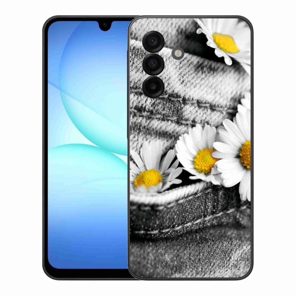 Zselés borítás mmCase Samsung Galaxy A17 4G/5G - margarétás - Samsung Galaxy A17 4G/5G - margarétás