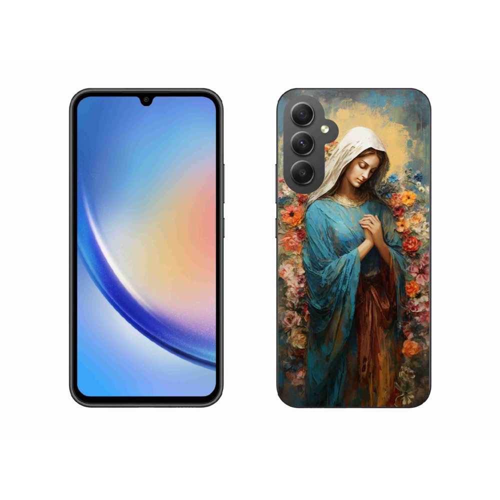 Gél borítás mmCase Samsung Galaxy A34 5G - szent nőhöz