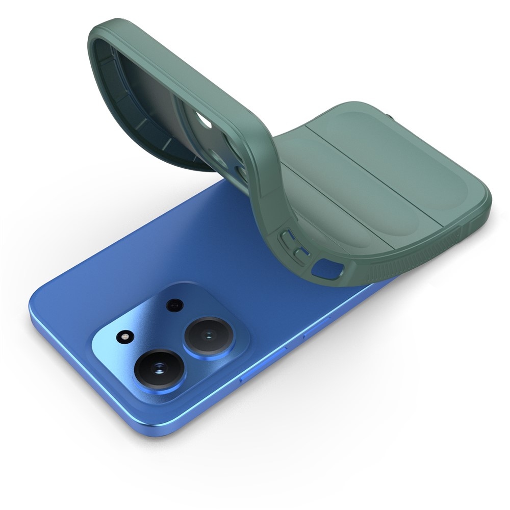 Rugg tartós gél tok Xiaomi Redmi 15C 4G (171mm)/Poco C85 4G (171mm) - zöld