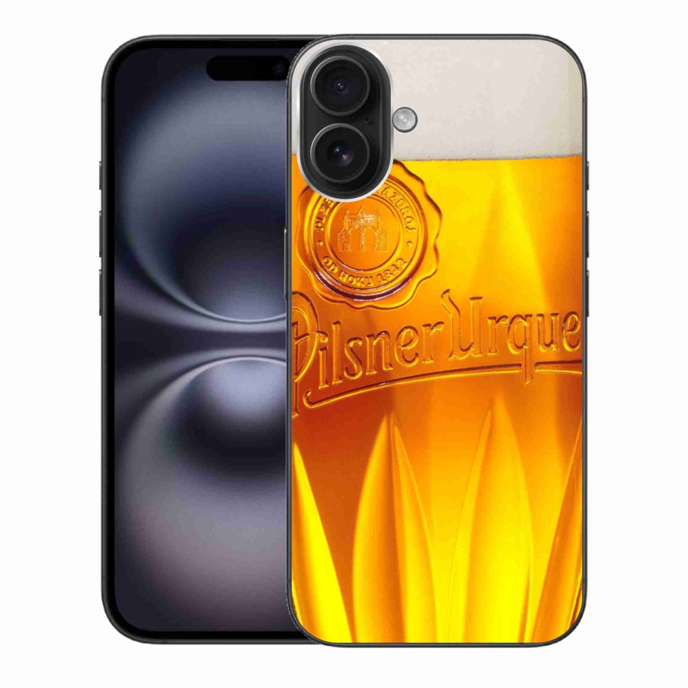 Gél borítás mmCase iPhone 16 Plus készülékhez - sör