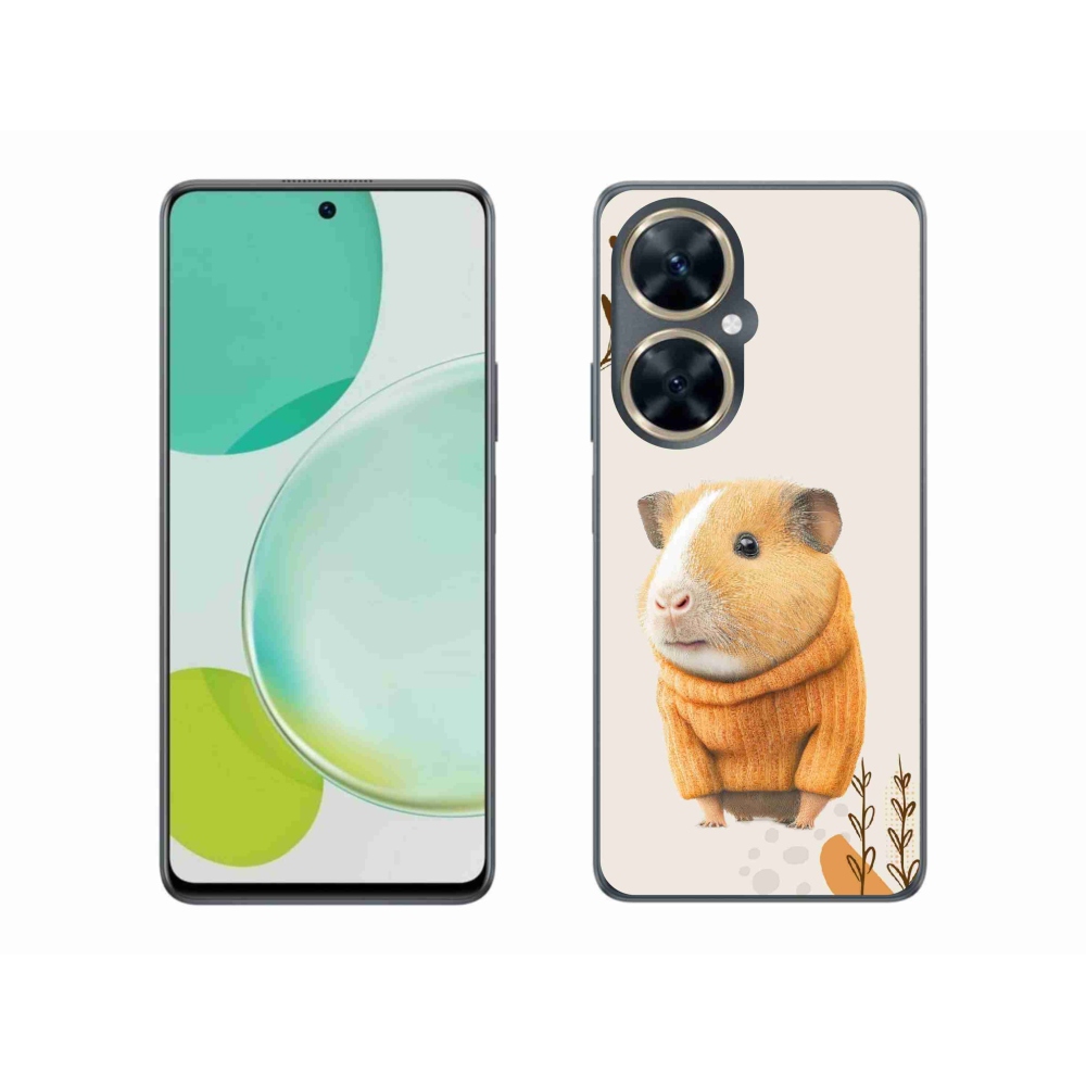 Gél borítás mmCase a Huawei Nova 11i számára - tengerimalac a pulóverben