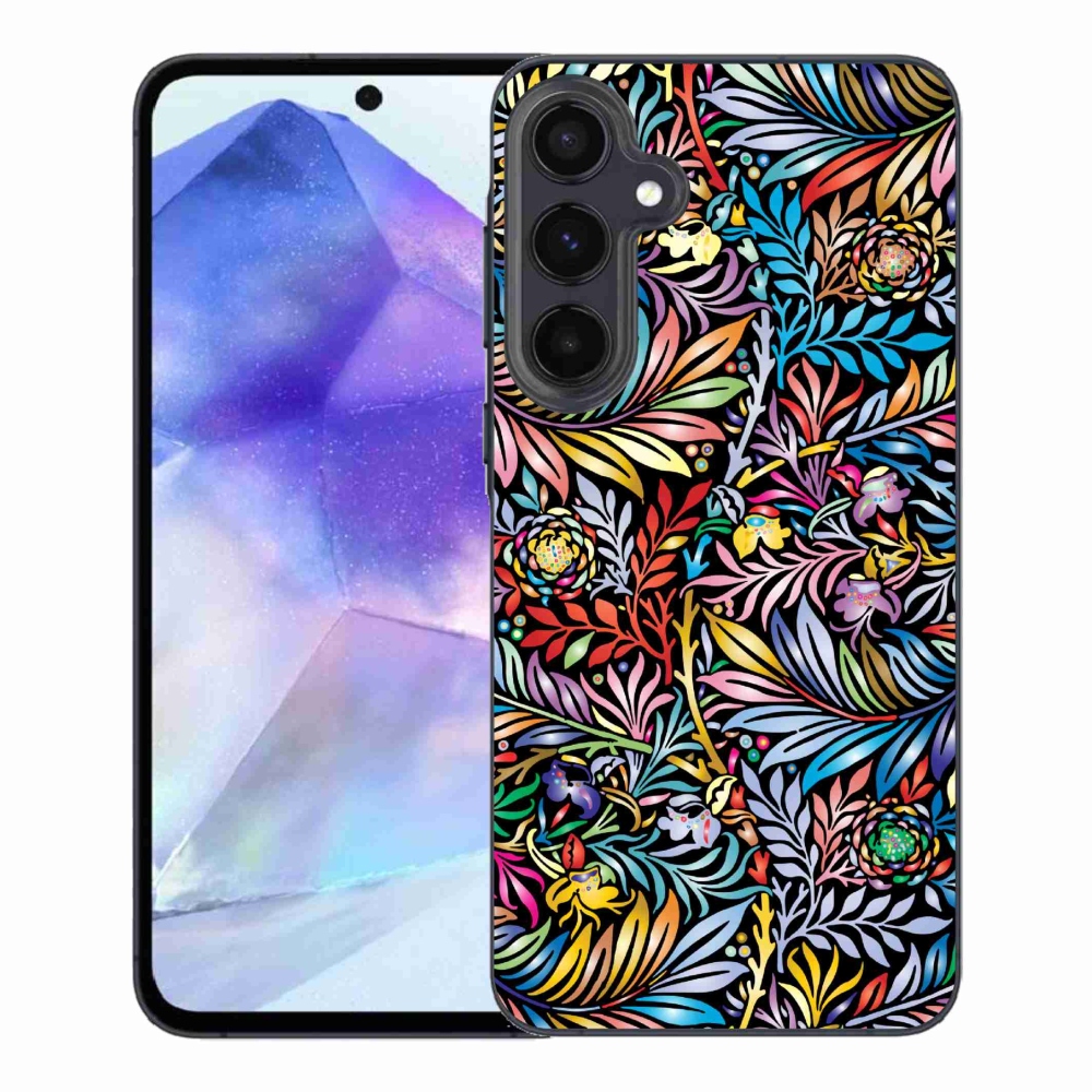 Gél borítás mmCase Samsung Galaxy A55 5G - virágok 5