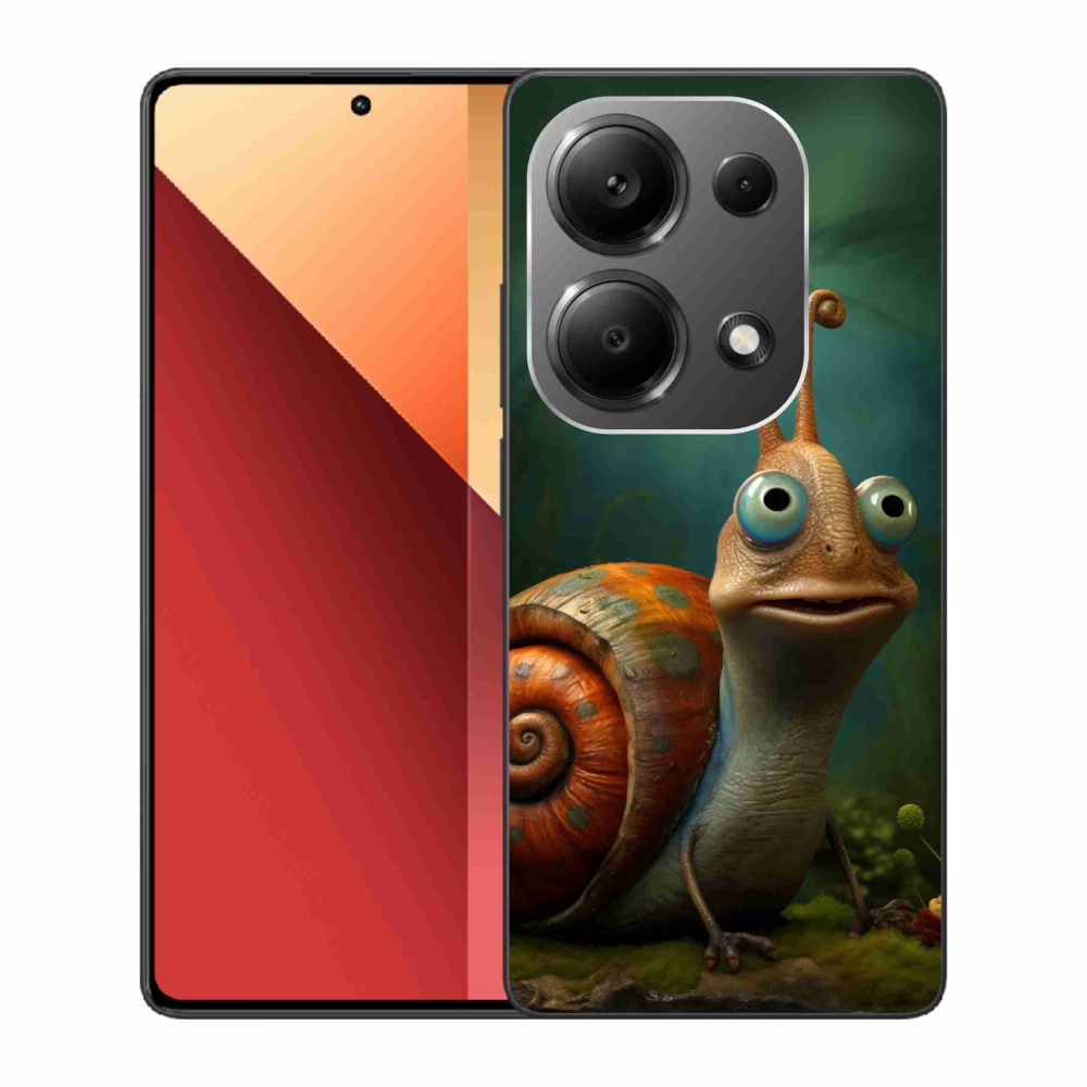 Gél borítás mmCase a Xiaomi Redmi Note 13 Pro 4G/Poco M6 Pro - csiga számára