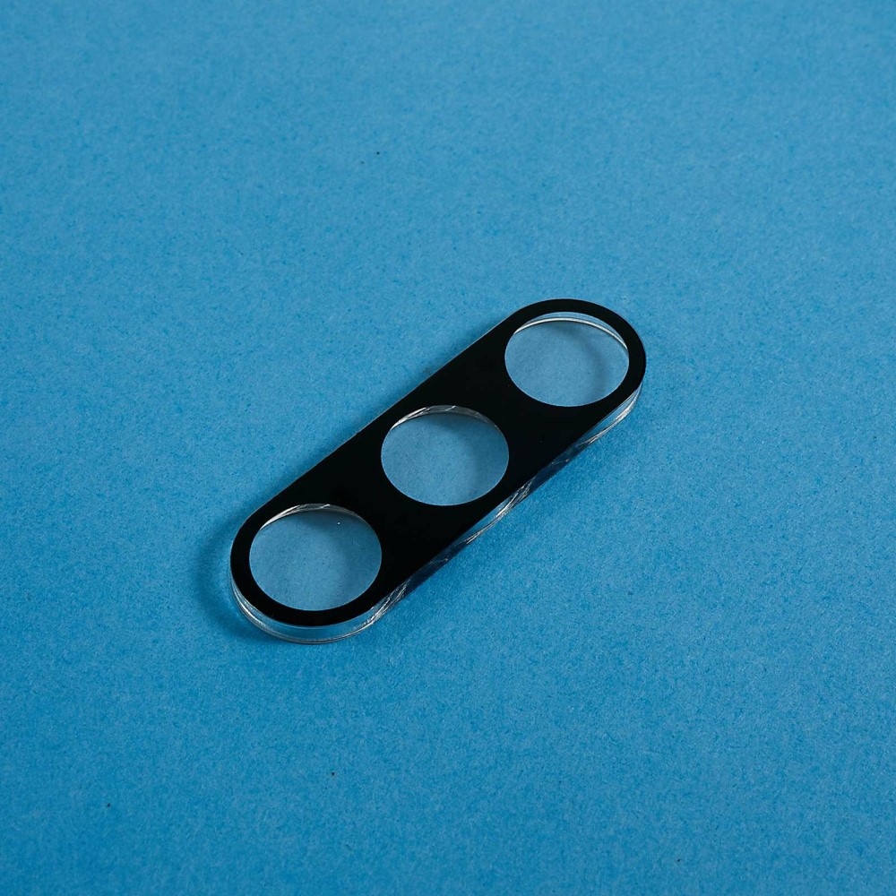 Selyemüveg kamera lencse a Samsung Galaxy A26 5G-n - fekete